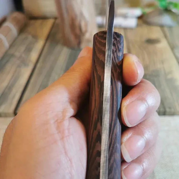 [OFERTA LIMITADA] Compra 1 y llévate 2 gratis + Funda de cuero - Combo de 2 cuchillos de cactus forjados a mano